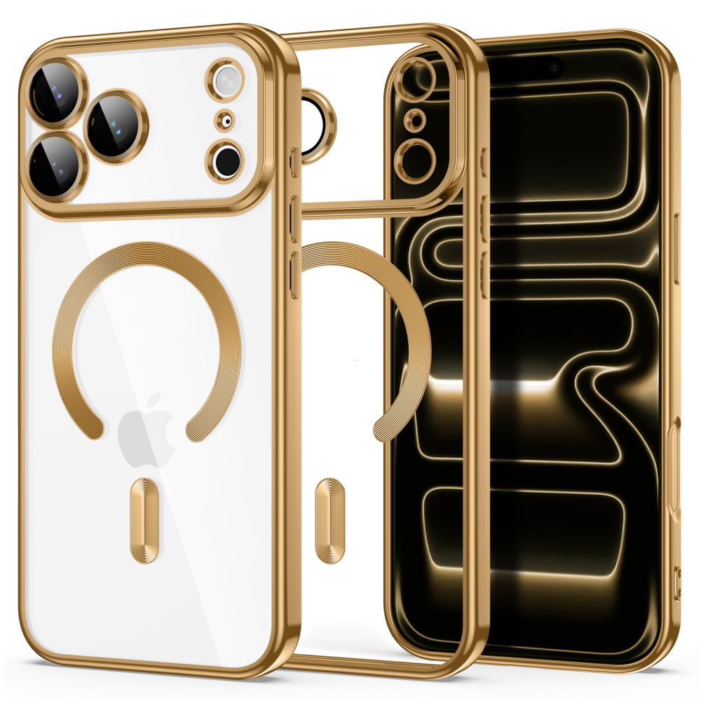 Tech-Protect iPhone 17 Pro Max/iPhone 18 Pro Max Skal MagFlex MagSafe Guld