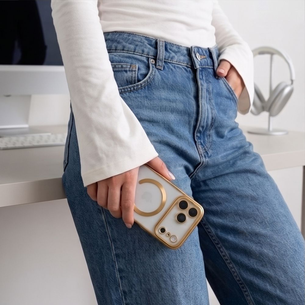 Tech-Protect iPhone 17 Pro Max/iPhone 18 Pro Max Skal MagFlex MagSafe Guld