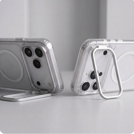 Tech-Protect iPhone 17 Pro/iPhone 18 Pro Skal MagStand MagSafe Transparent