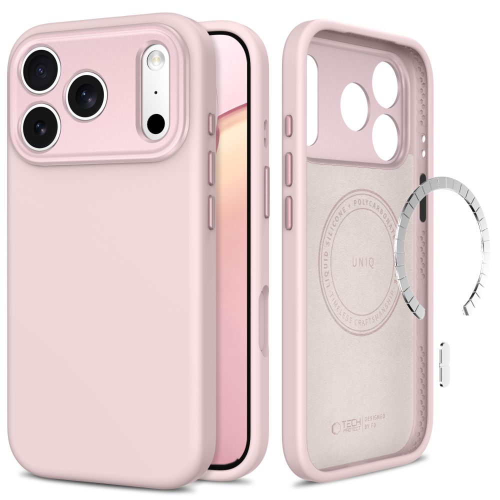 Tech-Protect iPhone 17 Pro Max/iPhone 18 Pro Max Skal Uniq MagSafe Rosa