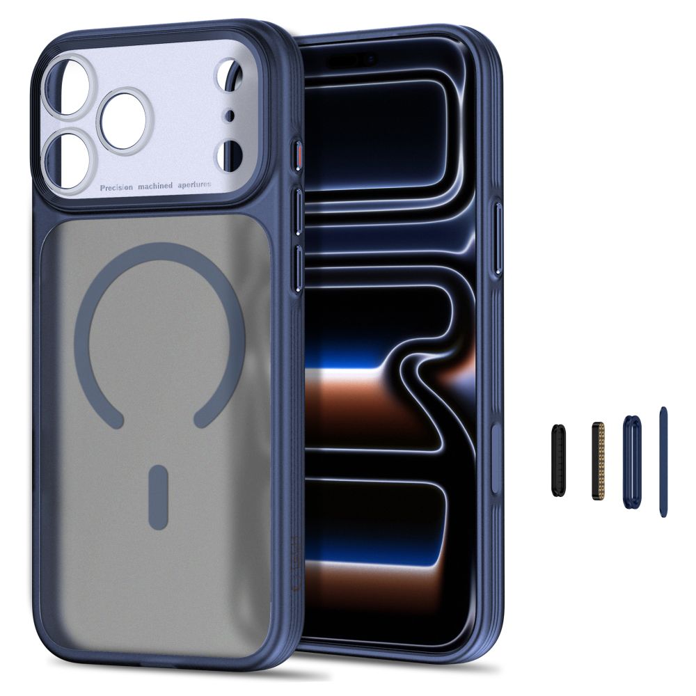 Tech-Protect iPhone 17 Pro/iPhone 18 Pro Skal MagPrime MagSafe Matt Blå