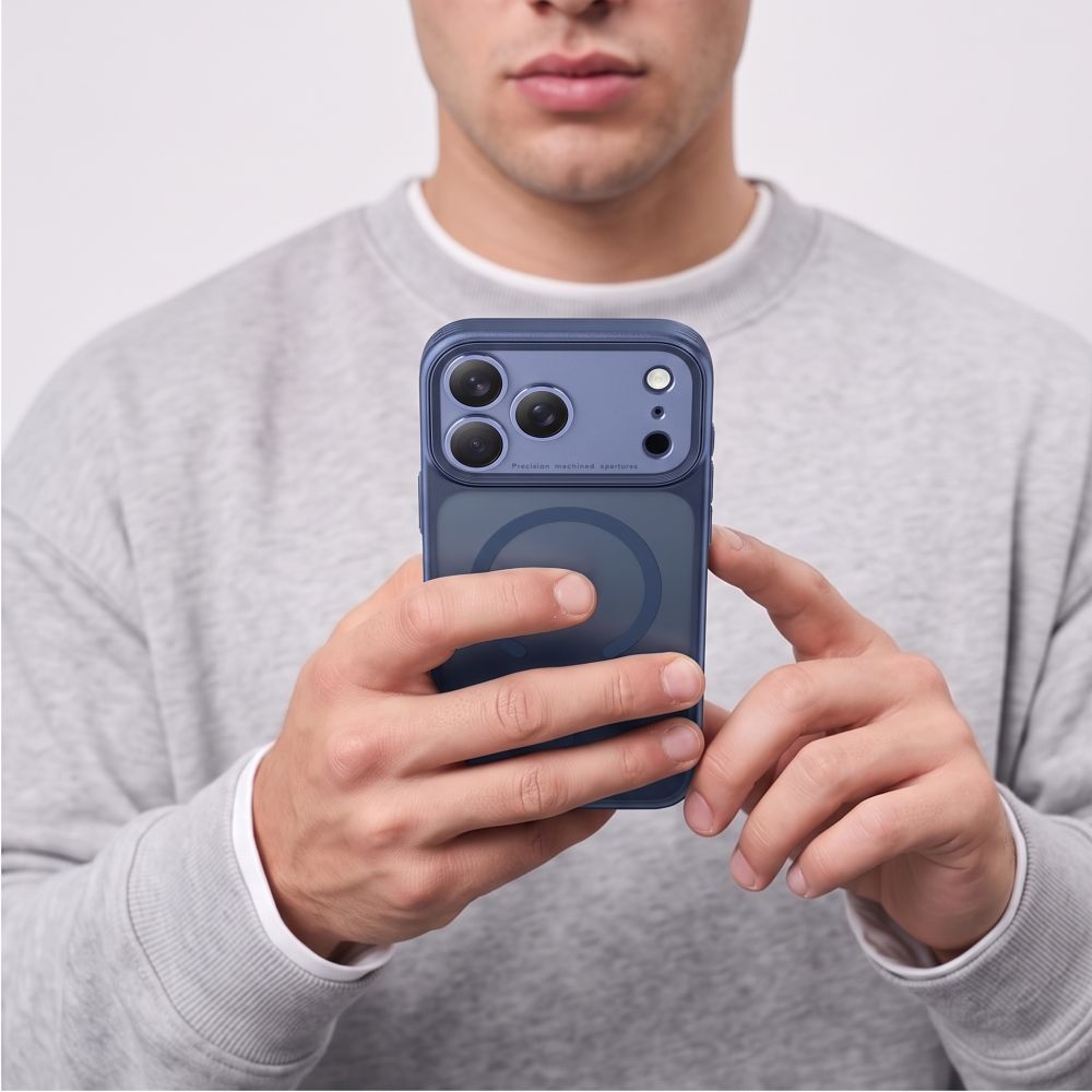 Tech-Protect iPhone 17 Pro/iPhone 18 Pro Skal MagPrime MagSafe Matt Blå