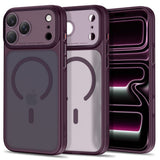Tech-Protect iPhone 17 Pro Max/iPhone 18 Pro Max Skal MagPrime MagSafe Matt Burgundy