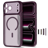Tech-Protect iPhone 17 Pro Max/iPhone 18 Pro Max Skal MagPrime MagSafe Matt Burgundy
