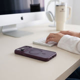 Tech-Protect iPhone 17 Pro Max/iPhone 18 Pro Max Skal MagPrime MagSafe Matt Burgundy