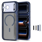 Tech-Protect iPhone 17 Pro Max/iPhone 18 Pro Max Skal MagPrime MagSafe Matt Blå