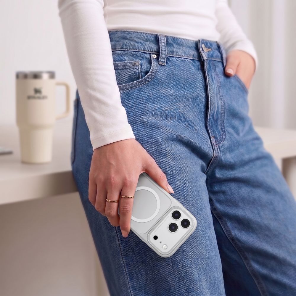 Tech-Protect iPhone 17 Pro Max/iPhone 18 Pro Max Skal MagPrime MagSafe Matt Grå