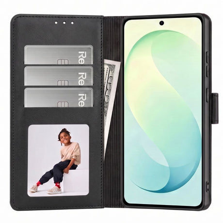 Tech-Protect Samsung Galaxy S26 FE Fodral Wallet Svart