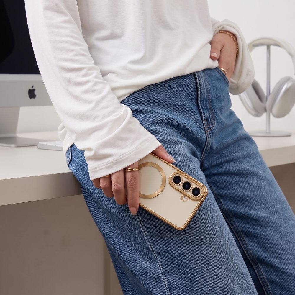 Tech-Protect Samsung Galaxy S26 FE Skal MagFlex MagSafe Guld