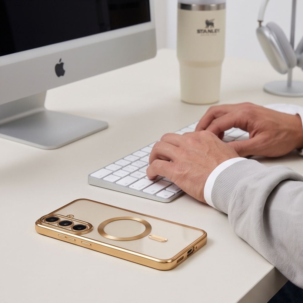 Tech-Protect Samsung Galaxy S26 FE Skal MagFlex MagSafe Guld