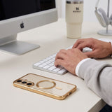 Tech-Protect Samsung Galaxy S26 FE Skal MagFlex MagSafe Guld