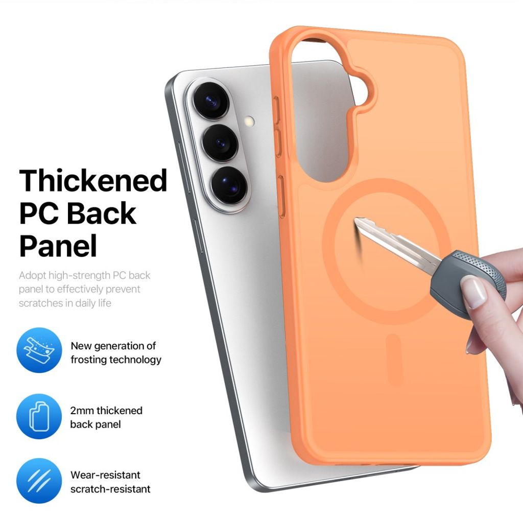 Dux Ducis Samsung Galaxy S26 Skal Yind Series MagSafe Orange