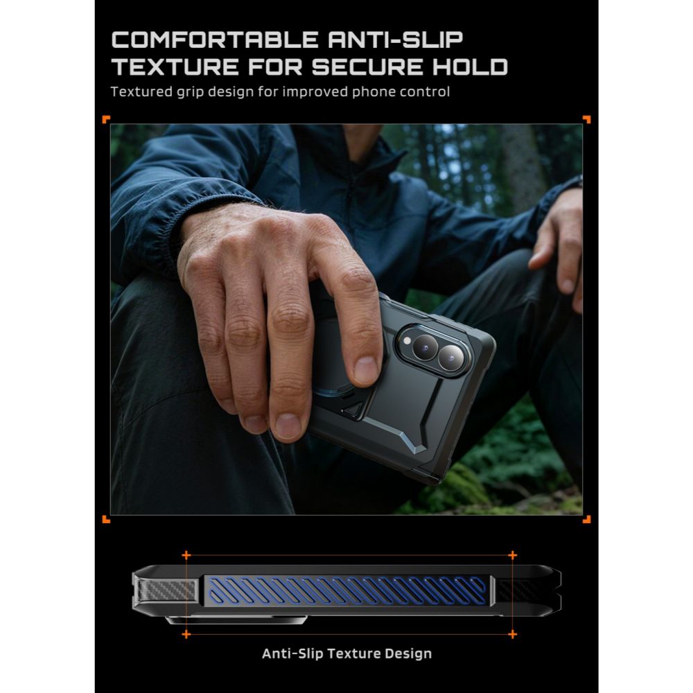 Supcase Samsung Galaxy Z Fold 8 Skal UB Grip MagSafe Svart