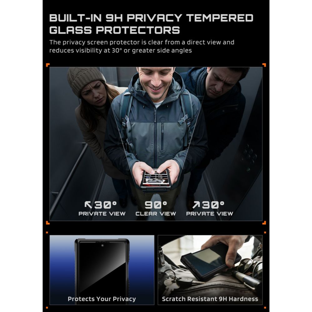 Supcase Samsung Galaxy Z Fold 8 Skal UB Grip MagSafe Svart