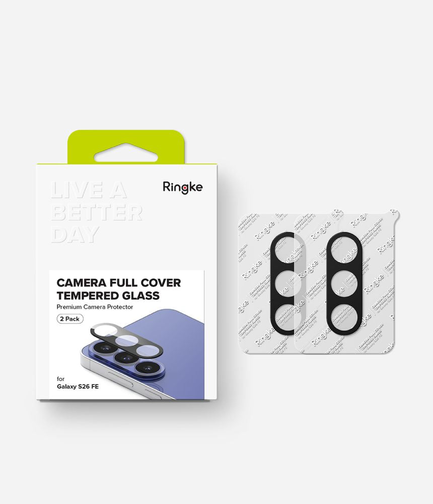 Ringke Samsung Galaxy S26 FE Kameraskydd Full Cover 2-pack