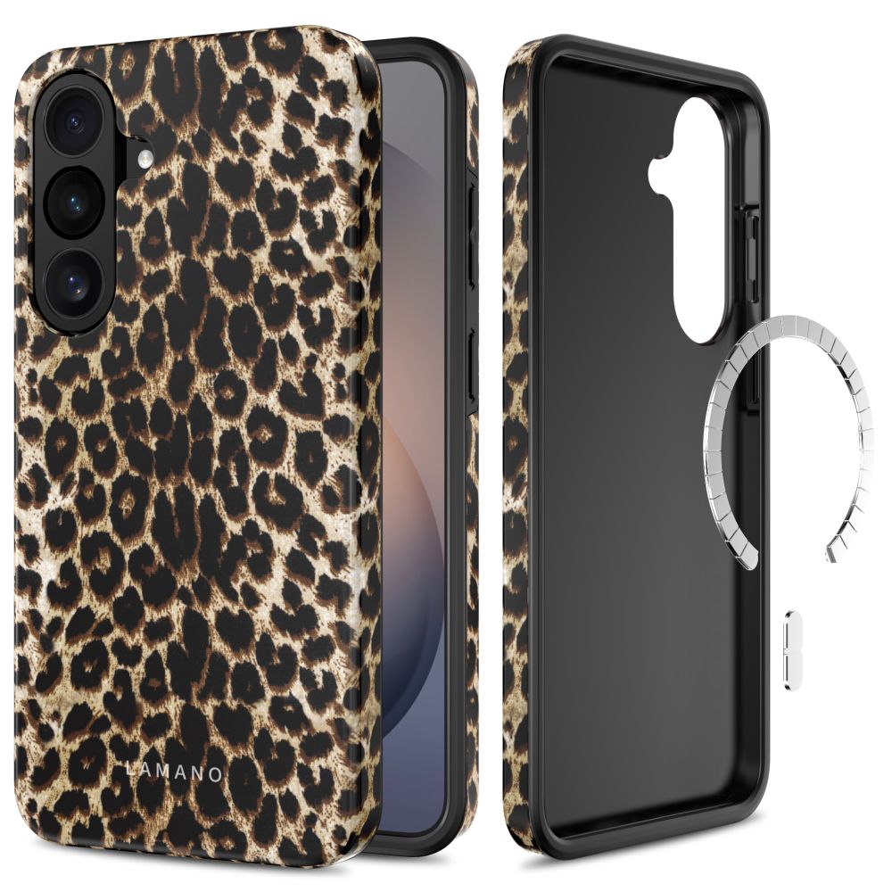 Tech-Protect Samsung Galaxy S26 FE Skal Lamano MagSafe Leopard