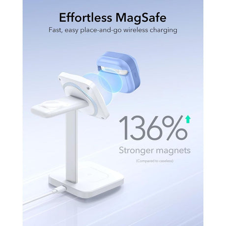 ESR AirPods 4/5 Skal Pulse FlickLock HaloLock Blå