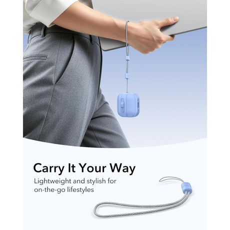 ESR AirPods 4/5 Skal Pulse FlickLock HaloLock Blå