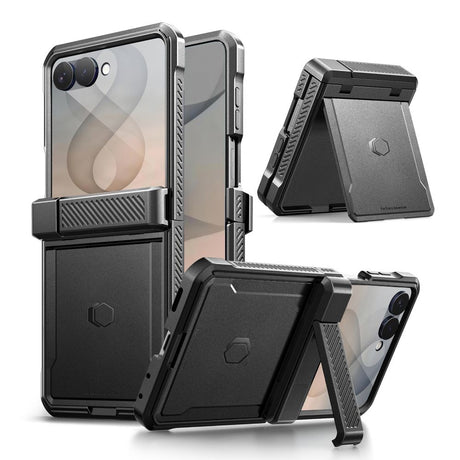 Tech-Protect Samsung Galaxy Z Flip 8 Skal Kevlar Pro Svart