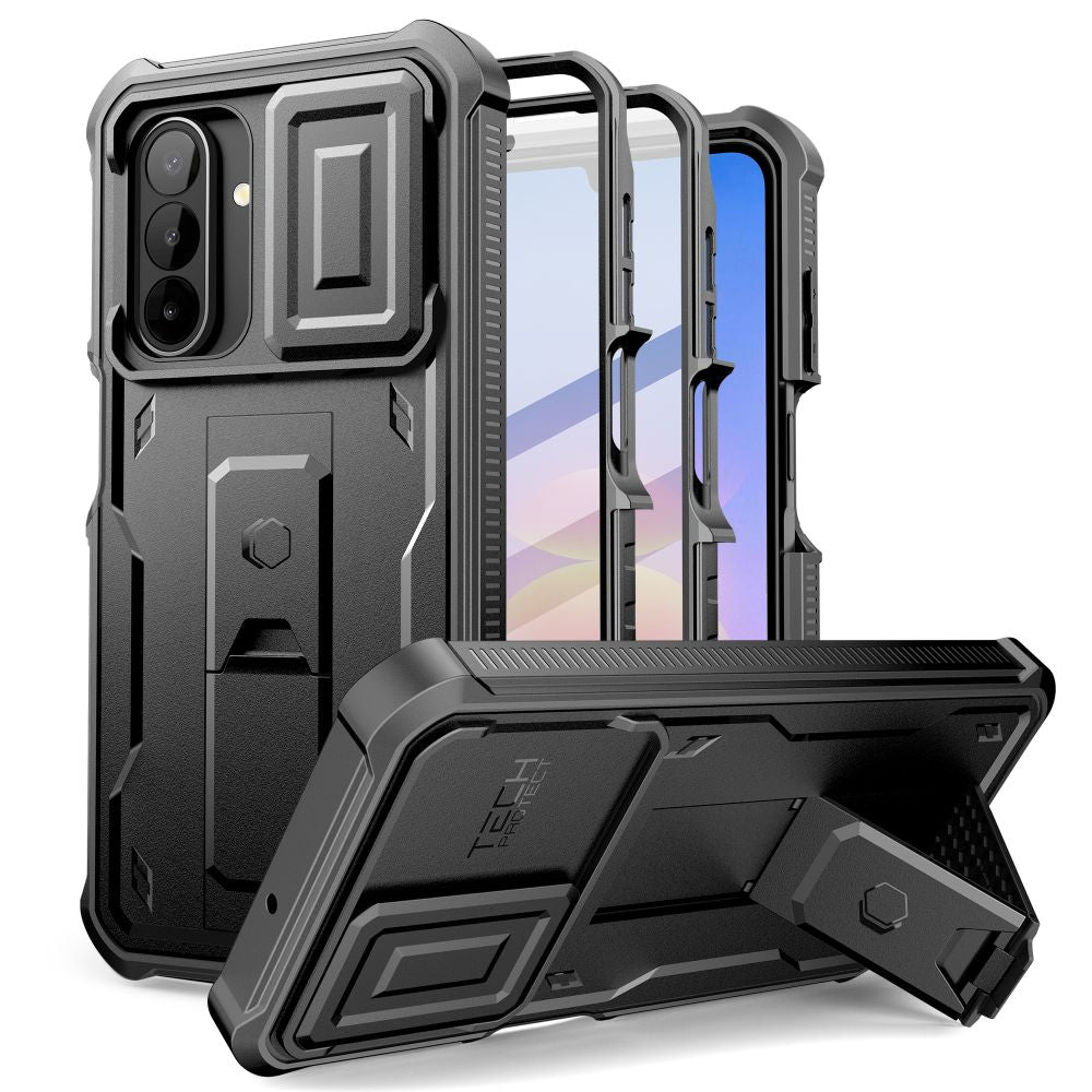 Tech-Protect Samsung Galaxy A17/A18 Skal Kevlar Cam+ Svart