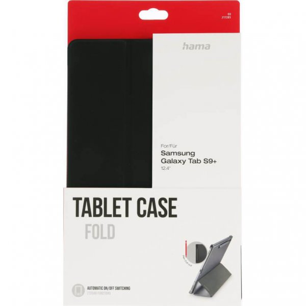 Hama Samsung Galaxy Tab S9 Plus Fodral Tablet Case Fold Svart
