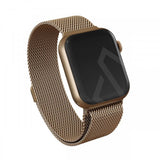 Burga Apple Watch 44/45/46mm/Ultra 49mm Armband Metal Mesh Guld