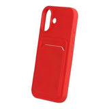 iPhone 17 Skal Korthållare Röd