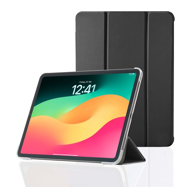Hama iPad Air 11 (M2/M3/M4) Fodral Fold Clear Svart