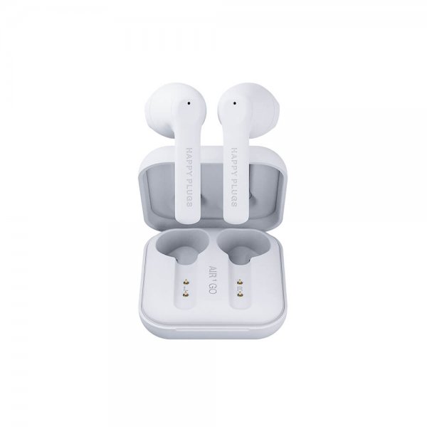 Happy Plugs Hörlurar Air 1 Go In-Ear TWS Vit