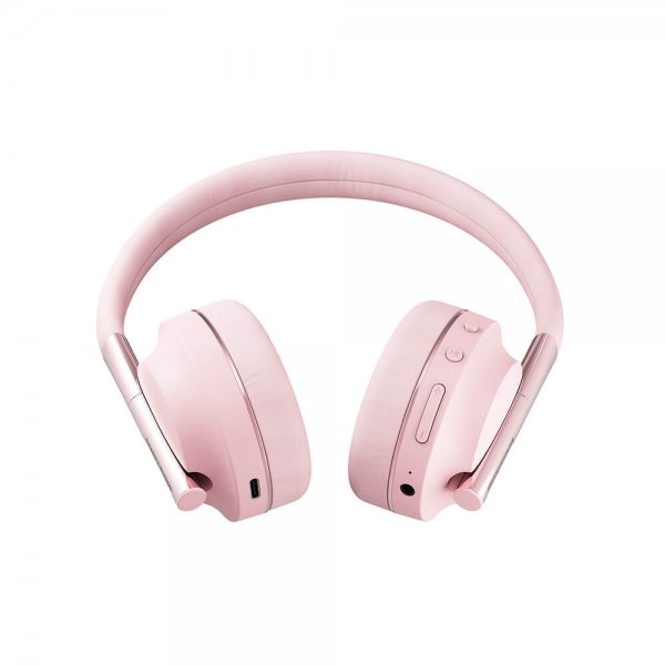 Happy Plugs Play Youth Headphones Rosa Guld