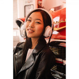 Happy Plugs Play Youth Headphones Rosa Guld