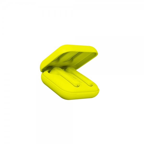 Happy Plugs Hörlurar Air 1 Go In-Ear TWS Neongul