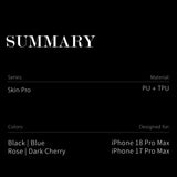 Dux Ducis iPhone 17 Pro Max/iPhone 18 Pro Max Fodral Skin Pro Series Röd