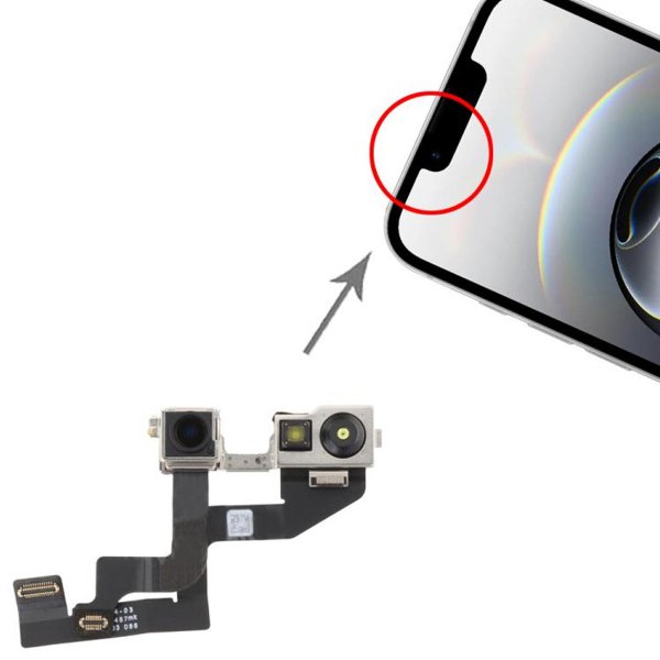 iPhone 16e Framkamera Original