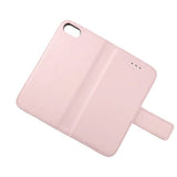 Rvelon iPhone 7/8/SE Fodral Äkta läder Kortfack Rosa