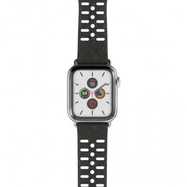 Pela Apple Watch 44/45/46mm/Apple Watch Ultra Armband Vine Svart