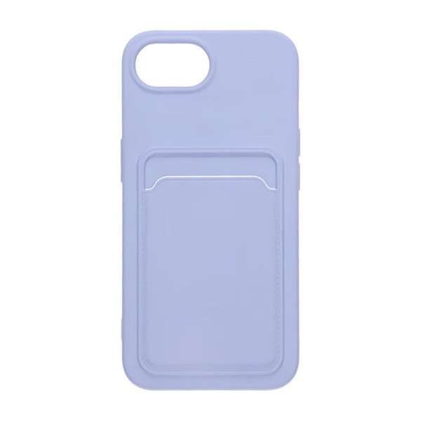iPhone 16e/17e Skal Korthållare Lila