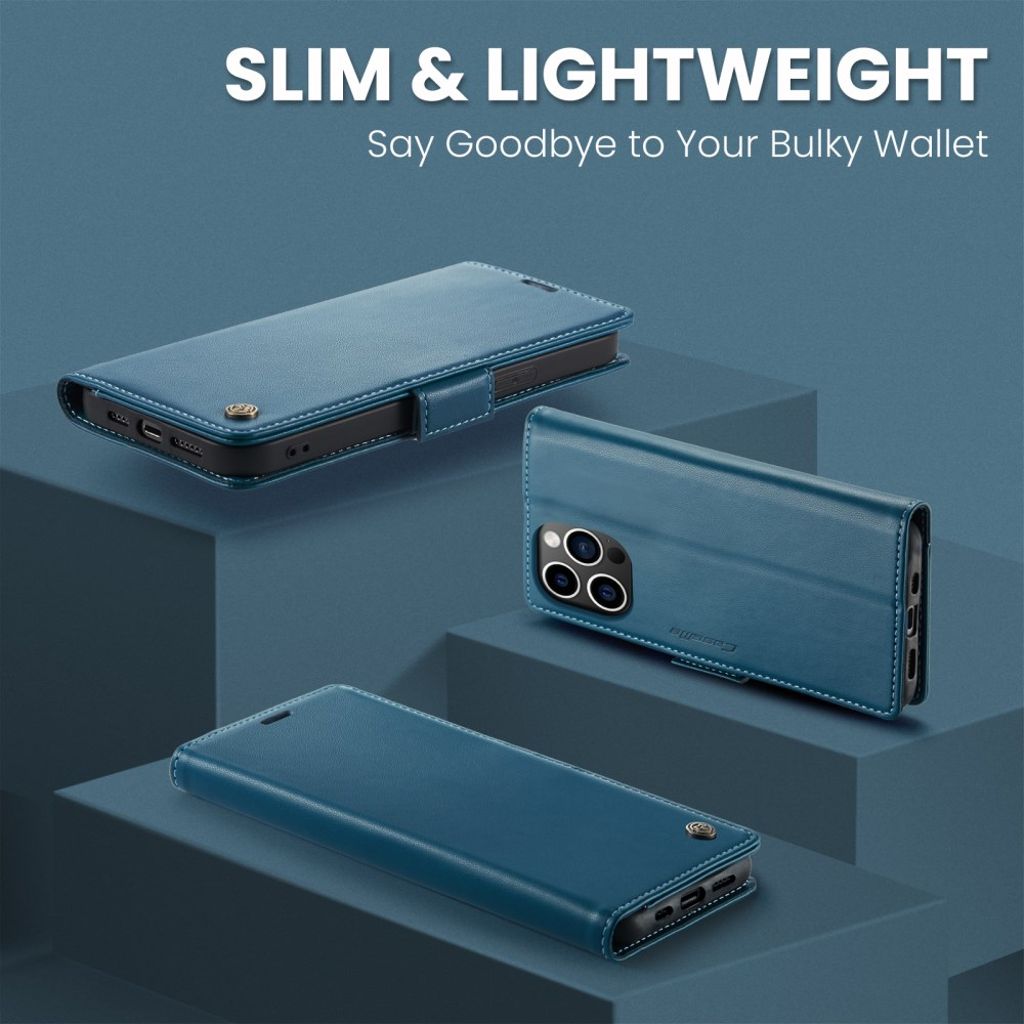 CaseMe iPhone 13 Pro Fodral 023 Series Blå