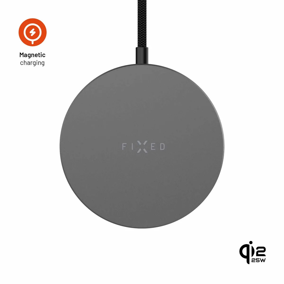 Fixed Trådlös Laddare MagPad Slim Qi2.2 25W