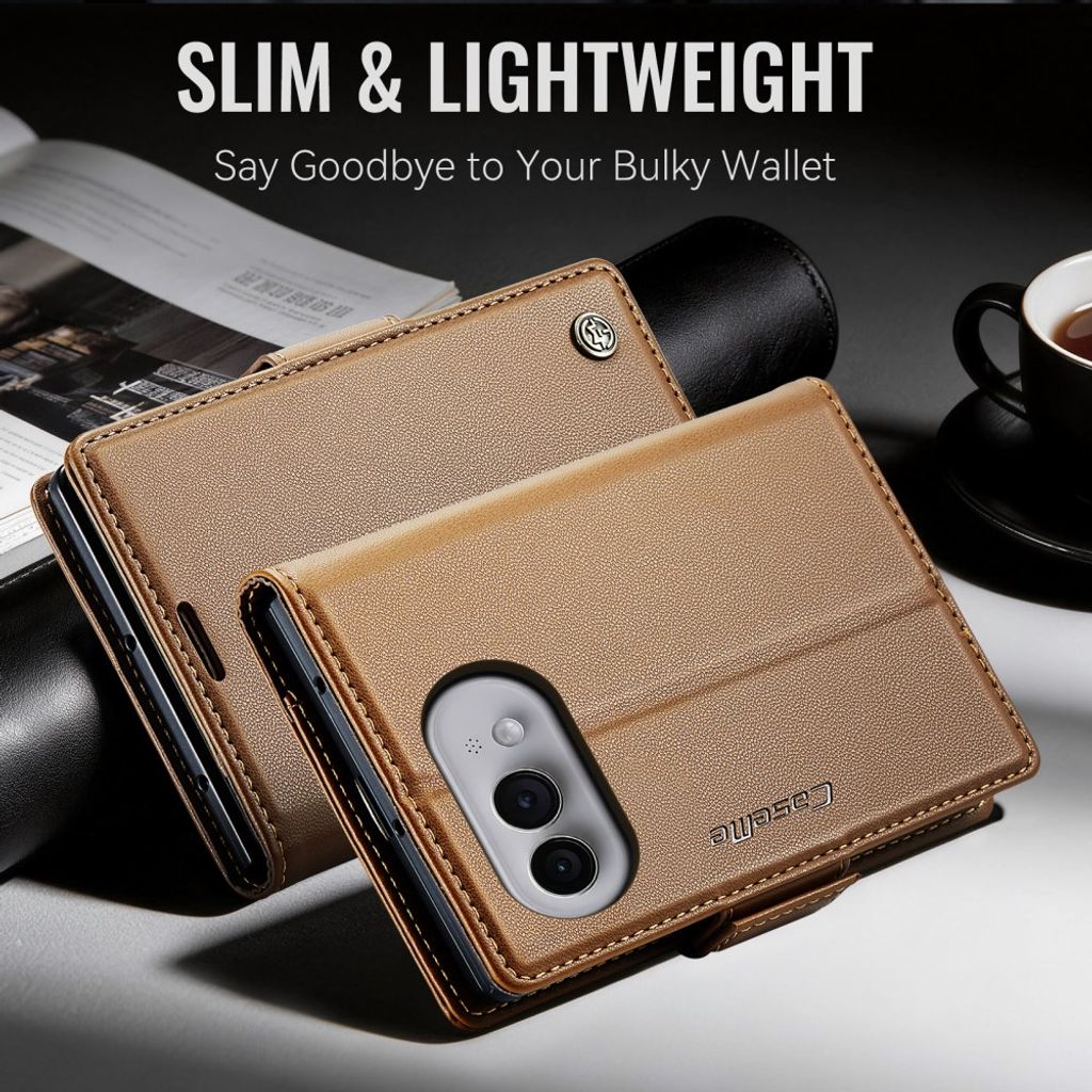 CaseMe iPhone Duo Fodral 023 Series Brun