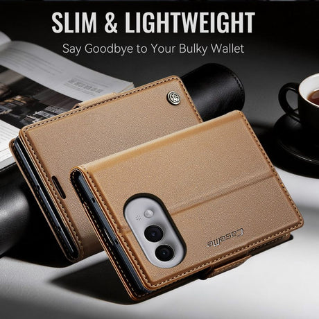 CaseMe iPhone Duo Fodral 023 Series Brun