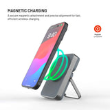 Fixed MagZen 5 Stand Powerbank med Apple Watch-laddning 5000 mAh Qi2 20W
