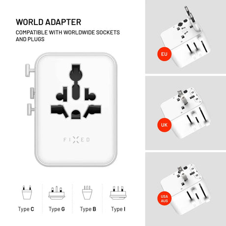 Fixed Reseladdare Voyager 70W EU/UK/USA