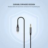Fixed Ljudkabel Link Premium Lightning till 3.5mm 1.5m