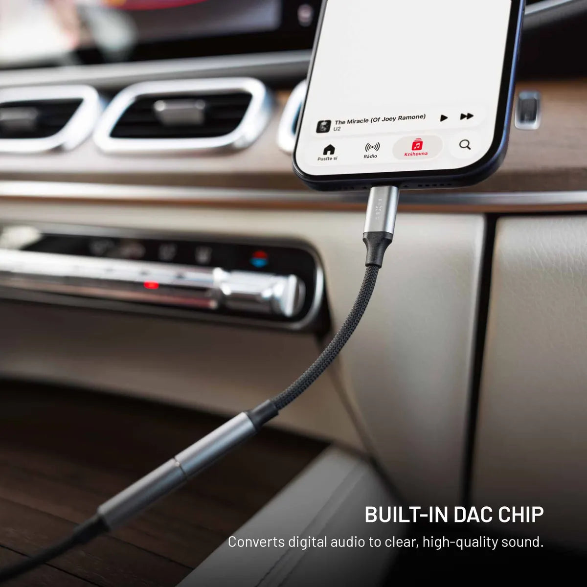 Fixed Ljudadapter Link Premium USB-C till 3.5mm