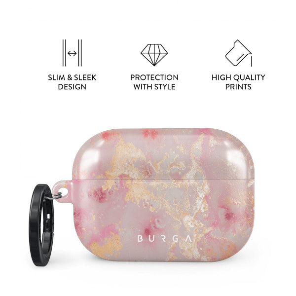 Burga AirPods Pro 2 Skal Design Golden Coral