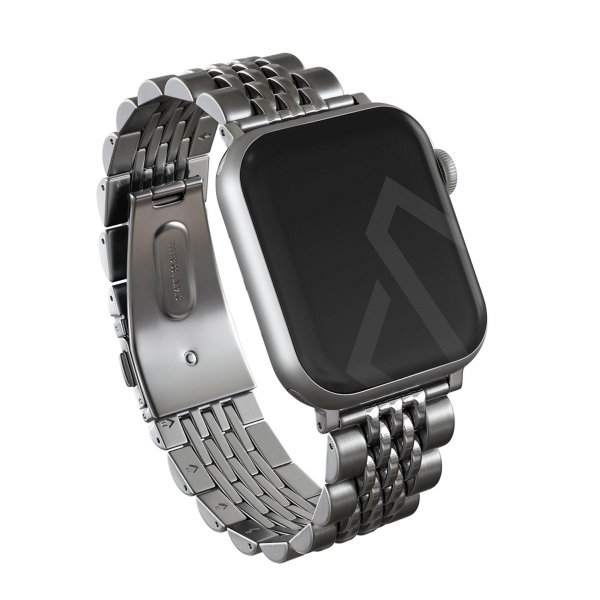 Burga Apple Watch 38/40/41/42mm Armband Metal Silver
