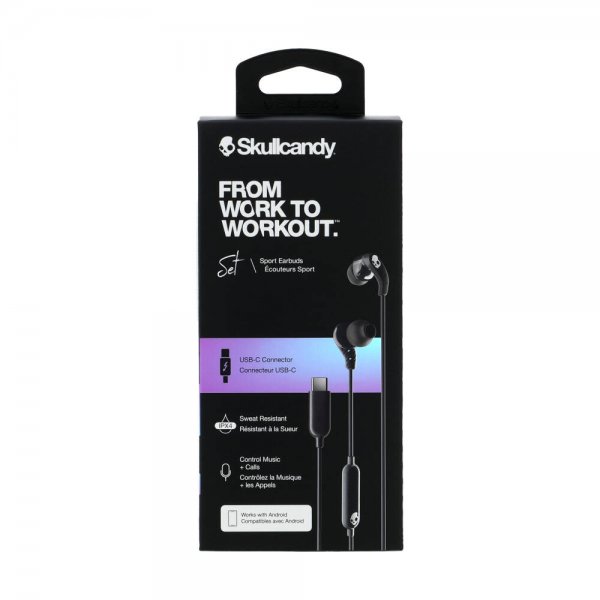 Skullcandy Hörlurar Set USB-C In-Ear Svart