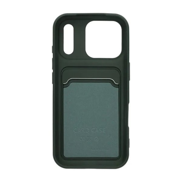 iPhone 17 Pro Skal Korthållare Grön