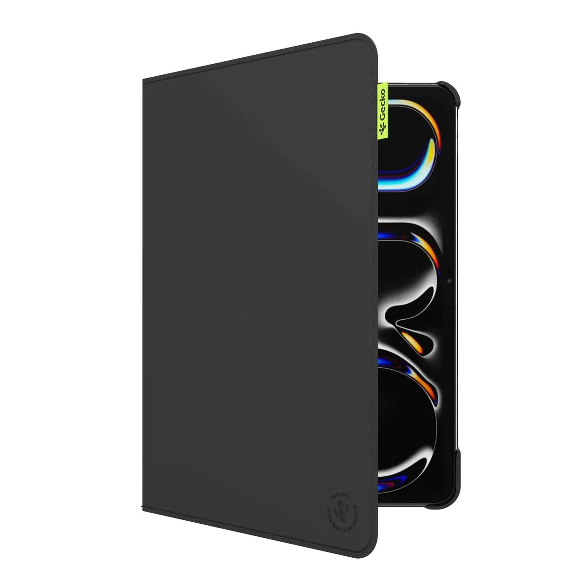 Gecko Covers iPad Pro 11 (M4/M5) Fodral Cactus Folio Svart